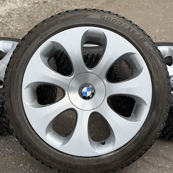19" оригинальные диски BMW стиль 121 5x120 + шипованные шины 245/45