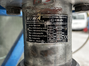 WIWA 235.42 Professional Air-Operated Airless Pump (42:1) (7 foto / 7)