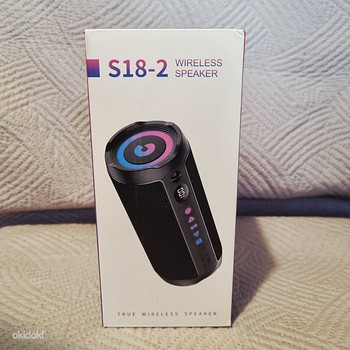 Uus kaasaskantav Bluetooth 5.4 kõlar RGB-valgustusega