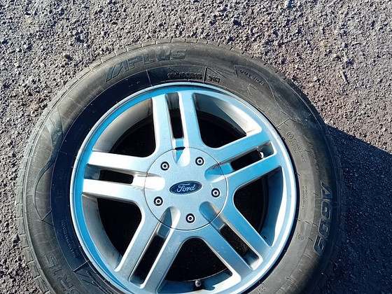 15"4X108 AUDI, MAZDA, FORD ЛИТЫЕ ДИСКИ С ЛЕТНИМИ ШИНАМИ