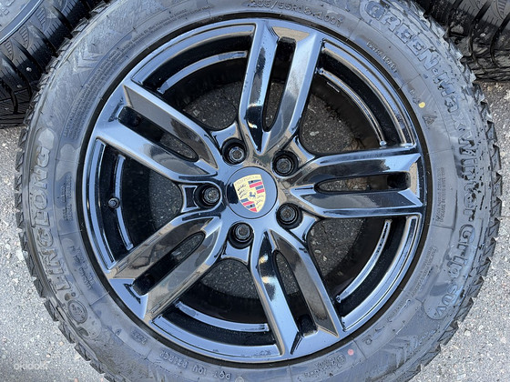 18" оригинальные диски Porsche 5x130 + шипованные шины 255/55/18