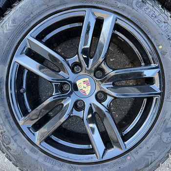 18" оригинальные диски Porsche 5x130 + шипованные шины 255/55/18