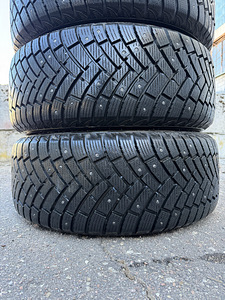 18" оригинальные диски Porsche 5x130 + шипованные шины 255/55/18 (7 фото из 10)