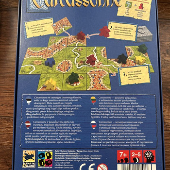 Carcassonne (Каркассон) — настольная игра, отличное состояни