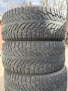 285/45/22 Nokian шипованные шины 6-6,5мм (3 фото из 6)