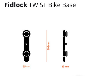 Fidlock TWIST Belt Connector + Bike Base (4 foto / 8)