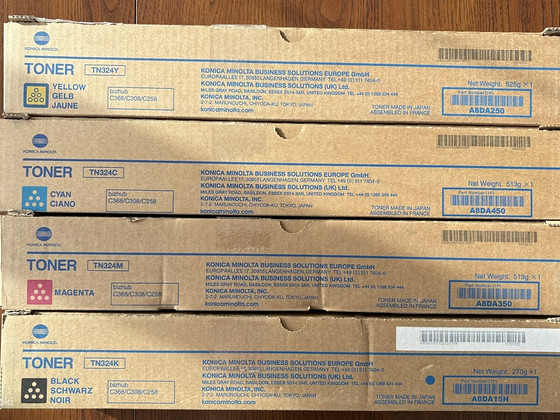 Konica Minolta TN324 originaal tooner