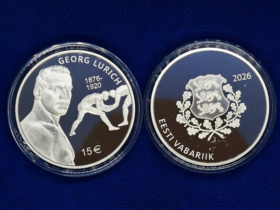Hõbemünt Georg Lurich 150
