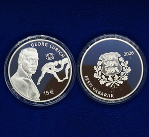 Hõbemünt Georg Lurich 150 (1 foto / 5)