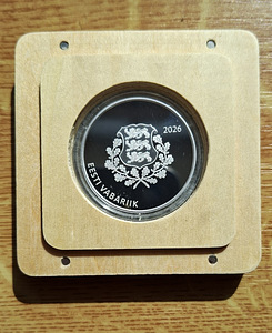 Hõbemünt Georg Lurich 150 (4 foto / 5)