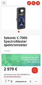 Sekonic C-7000 SpectroMaster professionaalne värvimõõtur (10 foto / 10)