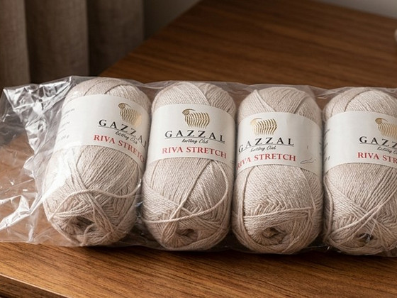 Пряжа Gazzal Knitting Club Riva Stretch