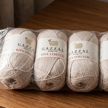 Пряжа Gazzal Knitting Club Riva Stretch