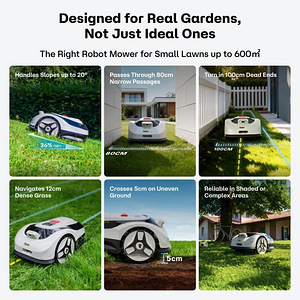 RoboUP Raccoon 2 SE Robot Lawn Mower (2 фото из 9)