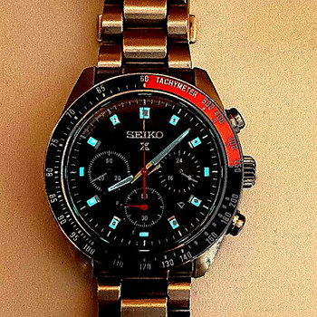 Seiko Prospex Speedtimer Solar Chronograph SSC915 – "Кока-кола"