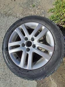 VW ДИСКИ Зимние SAVA, ЛЕТНИЕ ШИНЫ BRIDGESTONE PCD 5*112 (3 фото из 3)