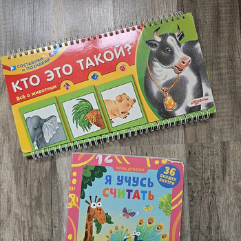 Развивающие книги активити с окошками