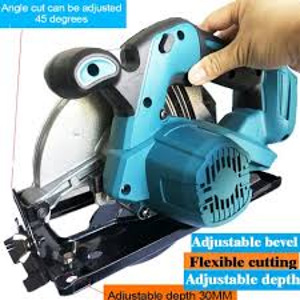 Makita 18v.akuketassaag (analoog), +aku+ laadija (5 foto / 5)