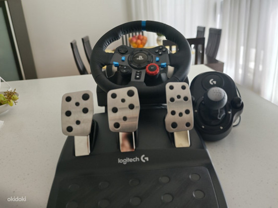 PS5 / PS4 / PC roolikomplekt Logitech G29 + käigukang