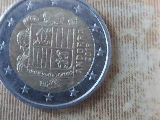 Andorra 2-eurone münt (2019)