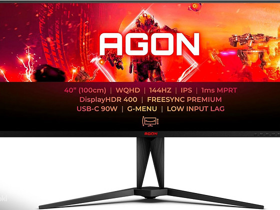Mängumonitor AOC AGON AG405UXC - 40'' QHD 144Hz 1ms 21:9