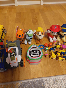 Paw Patrol erinevad mänguasjad (5 foto / 6)