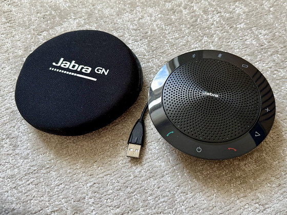 Müüa vähekasutatud Jabra GN speaker + vutlar