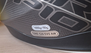 Мотоциклетный шлем Scorpio EXO-520 EVO AIR / 1650 г / L (6 фото из 7)