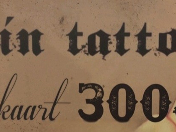 Katrin tattoo 300€ kaart