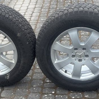 MERCEDES BENZ 17" VALUVELJED ORIGINAAL