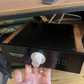 KHOZMO high-end passive preamp+active Staccato module + LPSU