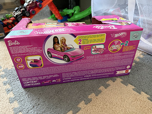 HOT WHEELS BARBIE радиоуправляемый кабриолет + кукла (5 фото из 8)