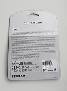 Kingston SSD 500GB NV3 M.2 PCIe 4.0 (2 фото из 2)