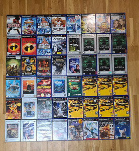 PS2 / Playstation 2 mängude kollektsioon 160tk - Vali sobiv! (1 foto / 6)