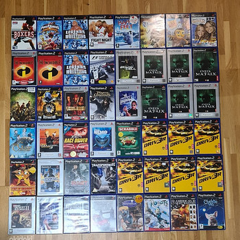 PS2 / Playstation 2 mängude kollektsioon 160tk - Vali sobiv!