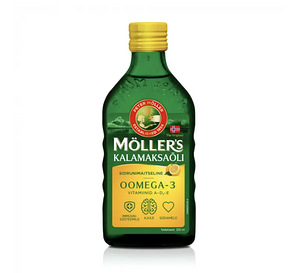 Продается Möller's рыбий жир с лимонным вкусом 250 мл (1 фото из 1)