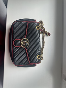 GUCCI оригинальная/настоящая сумка через плечо Marmont (4 фото из 5)