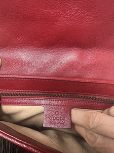 GUCCI оригинальная/настоящая сумка через плечо Marmont (5 фото из 5)