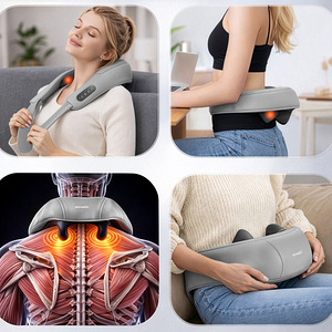 Kakla un muguras masažieris Shiatsu (P27467) (3 foto no 10)