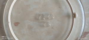 Mikrolaineahju taldrik läbimõõduga 25,5 cm (2 foto / 4)