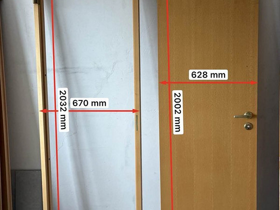 4 шт. межкомнатные двери из массива дерева