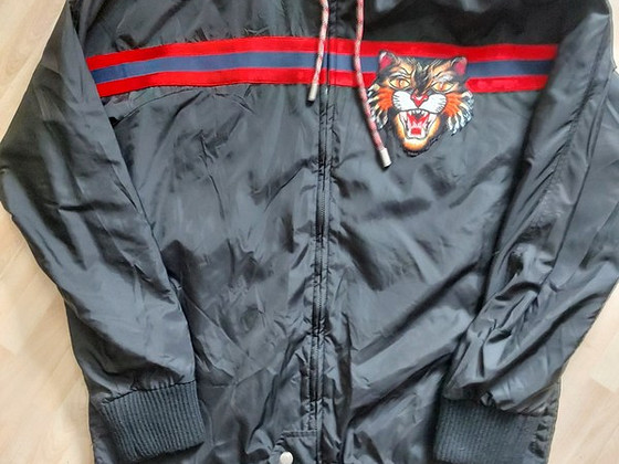 Gucci "Angry Cat" Nylon Windbreaker
