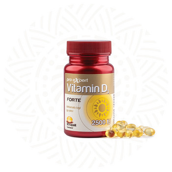 Vitamin D3 Pro Expert 2500IU FORTE N90 õlikapslid