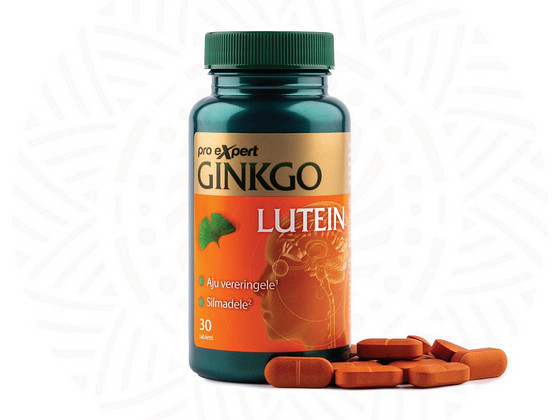 Ginkgo Pro Expert LUTEIN N30 tabletid