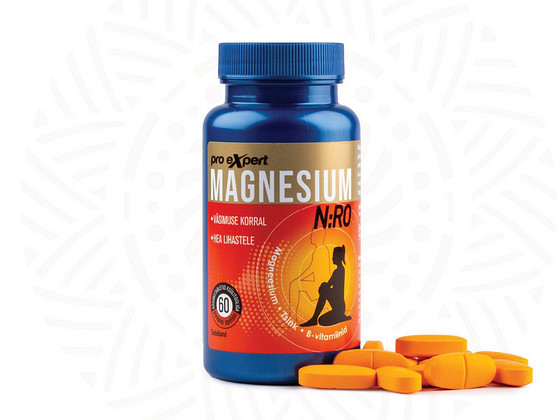 MAGNESIUM PRO EXPERT N:RO N60 närimistablett