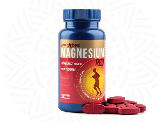 Magnesium Pro Expert RED N30 tabletid
