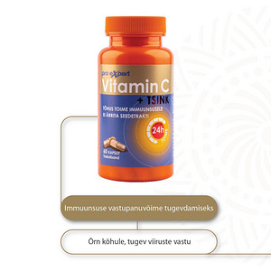 Vitamin C Pro Expert + Tsink TR N60 pikatoimelised kapslid (2 foto / 4)