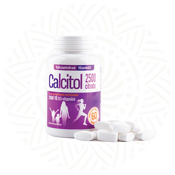 CALCITOL CITRATE 2500 N60 närimistablett