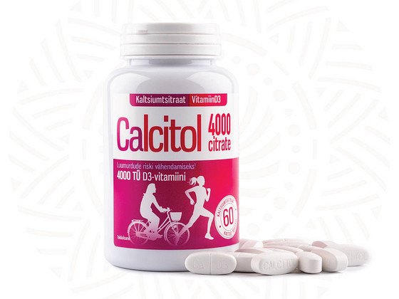CALCITOL CITRATE 4000 N60 tabletid
