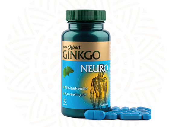 Ginkgo Pro Expert NEURO N30 tabletid